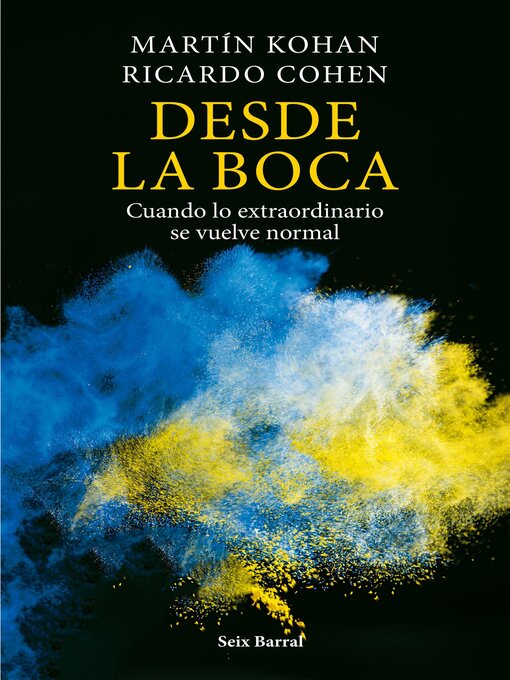 Title details for Desde La Boca by Ricardo Cohen - Wait list